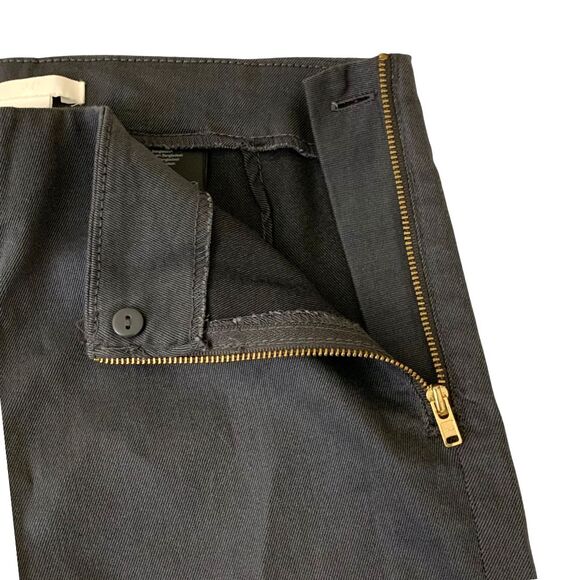 H & M Women Grey Slim fit Pants Side Zip Size 6 - Picture 3 of 8